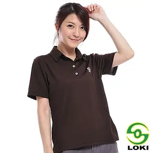 LOKI Vana 女抗UV短袖排汗POLO衫｜爪哇咖