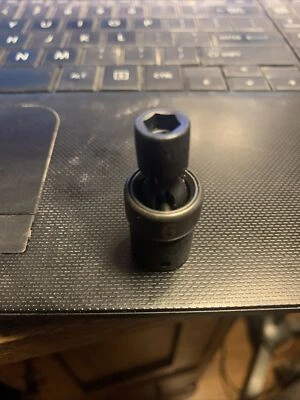 SK 32356 1/4" Drive 6 Point Metric 6mm Universal Impact Swivel Socket Free Ship