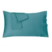 6 Set Piece Cozy Soft Bed Sheets, Microfiber Ultra Soft, Biscay Blue - Super King Size