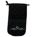 Tractor Pulse - Novelty Double Mitt Oven Gloves Double Kitchen Chef BBQ Mitts