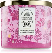 Bath & Body Works Radiant Red Maple scented candle 411 g