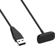 Chofit Magnetic Charger intended for Fitbit Luxe- 3.3ft/1ft USB Charging Cable Replacement Stand Dock Base Station Accessories intended for Fitbit Luxe Smart Fitness Tracker (50cm/1ft)