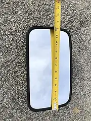 Maverick Advantage Replacement 7 x 12 tractor mirror for lines such as John Deere, Case IH, Challenger, Agco, New Holland, Massery Ferguson, and Versatile by