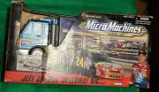 Micro Machines NASCAR Jeff Gordon Speedway Rig Playset MIB Galoob Hasbro 1999