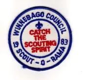Winnebago Council Waterloo Iowa, 1983 Event Patch