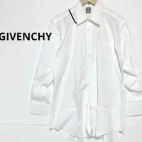 在飛比找蝦皮購物優惠-Givenchy 紀梵希2手oversize白襯衫（約男L-