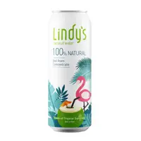 在飛比找蝦皮購物優惠-泰國精品皇家香水椰水Lindy's 100%椰子水(310m