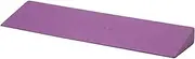 Gaiam Yoga Block Wedge - Lightweight EVA Foam - Yoga Wedge for Wrist and Lower Back Support - Slant Board for Comfortable Yoga Poses and Angles, (20" L x 6" W x 2" H), Deep Purple