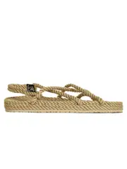 Nomadic State of Mind | Kyma Rope Sandal in Camel | The UNDONE