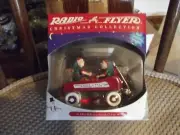 1999 Radio Flyer Wagon Christmas Ornament MIB 2 Elves in Wagon