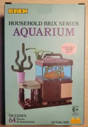 Household Brix Series - Aquarium - SOLD OUT, BRAND NEW - 5 Below