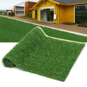Artificial Grass Turf Spring Grass Realistic Artificial Grass Rug 20mm Height Natural Looking Grass Mat TPR Back for Gar