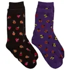Ladybug Beetle Bug Insect Fly Aphids Luck Animal 2 Pairs Foozys Women's Socks