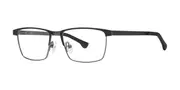 Elliott Ives Victor Jet Black Men's Glasses Black Size 46 - Private Health Rebate - Blue Light Block Available