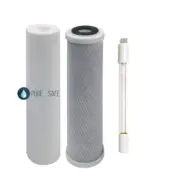 10"x4.5" Big Blue Whole House 3Stage Replacement Cartridges + UV lamp