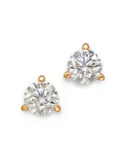 Bloomingdale's Fine Collection Diamond Stud Earrings in 14K Yellow Gold, 1.20 tcw