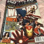 Wizard Oct 2006 Comic Magazine Marvel Avengers Joss Whedon Lost SEALED
