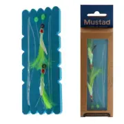 Mustad UltraPoint Demon Circle Hook Flasher Rig Lumo Green 8/0