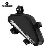 ROCKBROS Bicycle Frame Bag Triangle Bag Cycling MTB Bike Bag Reflective 0.7L