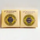 2 X L'Occitane Shea Butter Extra Gentle Soap - Verbena - 1.7oz/50g each NEW
