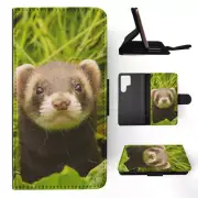 FLIP CASE FOR SAMSUNG GALAXY|FERRETS PET ANIMAL 3