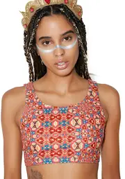 Fractal Crop Top