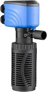 Fish Tank Filter - Internal Aquarium Filter | Water Filter For Fish Tank | Oxygenation Powerful Pond Pump | Internal Aquarium Filtration Quiet Cleaning Machine For Living Room Workplace Bedroom