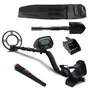 Metal Detector Sensitive Gold Digger Treasure Hunter - Black