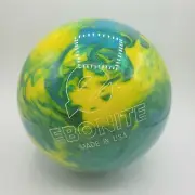 Ebonite Bowling Ball Bowl For Kids Sake Undrilled 14 Lbs Blue, Green, Yellow