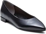 [REGAL] F37R Women's Flat Pointed Toe Flat Shoes, Black, 23.5 cm