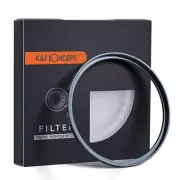 K&F Concept Camera UV Filter 18-Layer Multi Coated UV Filter 67mm 72mm 77mm 82mm