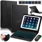 For Samsung Galaxy Tab A9 Plus A9+ A8 S9 FE S6 Lite Backlit Keyboard Case Mouse
