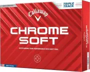 Callaway Golf Balls CHROME SOFT 24 1 Dozen 12 Balls 3 Pieces TRIPLE TRACK JP