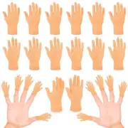 30 Pcs Tiny Finger Hands Funny Hand Puppets for Finger Puppets Show Gag