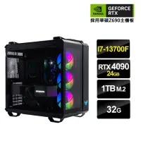 在飛比找momo購物網優惠-【NVIDIA】i7十六核{創作AI-II}GeForce 