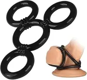 Silicone Cock Rings Male Penis Cockring Penis Ring Sling Ball Stretcher Sex Toys Penis Cock Ring Sling Cage Sleeve Ball Stretcher for Men Sex Toy