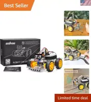 Robot Car Starter Kit for R3 | STEM Remote Controlled Educational Motorized R...