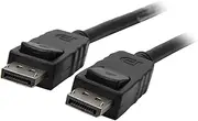 Kaybles DP-10-MM-2P 10 ft. (2-Pack) DisplayPort to DisplayPort Cable 10 Feet, Gold Plated DP to DP Cable Support 4K Resolution, Black