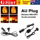 Salt Lamp Power Cord Himalayan 1.8m Dimmer or ON/OFF Button without Bulb