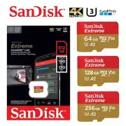 SanDisk Extreme Micro SD 64GB 128GB 256G 1TB Memory Card Dash Action Cam 190Mb/s