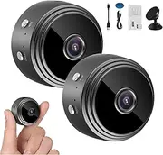 Vista Focus Security Camera, Secret Scope Camera Elon Musk, The Secret Scope Smart Security Mini Wireless Cameras with Audio (2pcs)