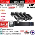 UL-tech CCTV Camera Home Security System 8CH DVR Surveillance Cameras 1080P HD