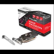 SAPPHIRE PULSE AMD RADEON\u0099 RX 6400 GAMING 4GB GDDR6 HDMI / DP Low Profile Small Form Factor, RDNA2 Architecture, Dual Fans, PCIE4.0, UEFI