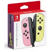 在飛比找PChome24h購物優惠-NS Joy-Con (L/R)左右手控制器 粉紫&粉綠+類