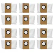 12pcs For Deebot X1 Omni Turbo Robot Vacuum Cleaner High Capacity Leakproof Dust Bag Replacement Pa