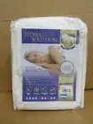 BEDBUG SOLUTION ZIPPERED MATTRESS / BOXSPRING COVER KING 78"x80"x9" 97880ZT NIB