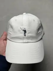 NEW William Murray Golf Hat Adjustable OSFM White Embroidered