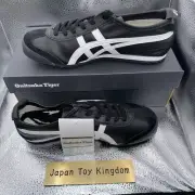 Authentic Onitsuka Tiger MEXICO 66 1183C102 001 BLACK WHITE OrthoLite Insole Box