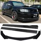 For Subaru Forester SF,SF5 Car Front Bumper Lip Splitter Spoiler + Side Skirts