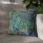 CUSHION COVER PILLOW CASE|VINCENT VAN GOGH - IRISES ART PAINT